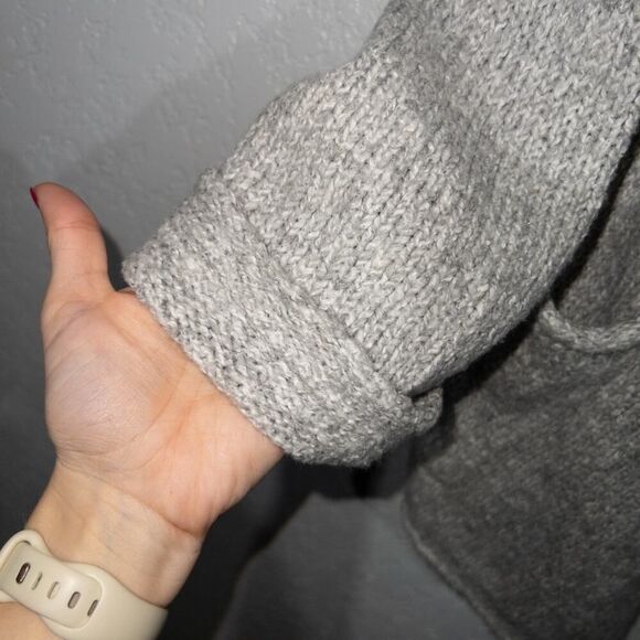 Anthropologie Gray Josie Oversized Open Front Cardigan Size Small - Picture 6 of 8